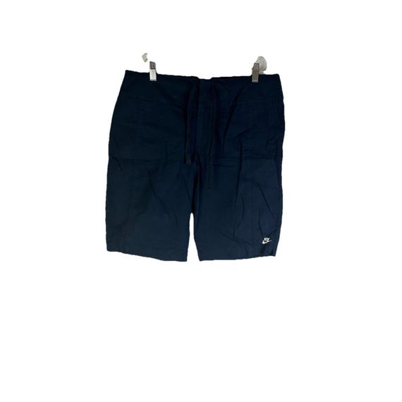 Deadstock 90s Nike Womens Medium Spell Out Bermuda Walking Shorts 