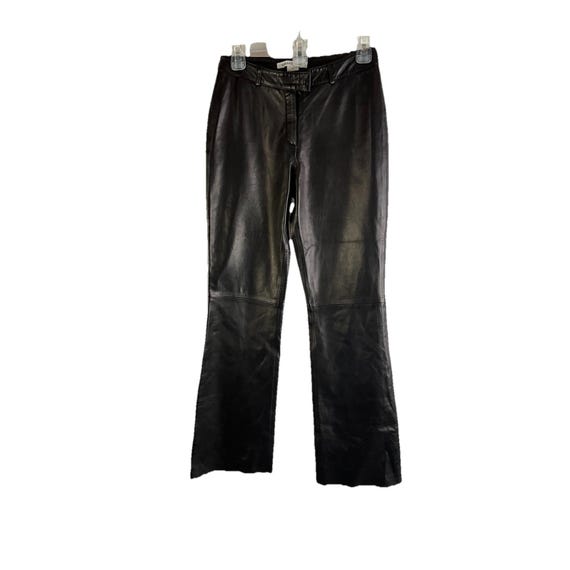 Flared leather pants y2k - Gem