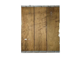 アメリカ購入 ビンテージ Budweiser置物 80s Wood Woode Budweiser Casette Tape Box Display Holder Man
