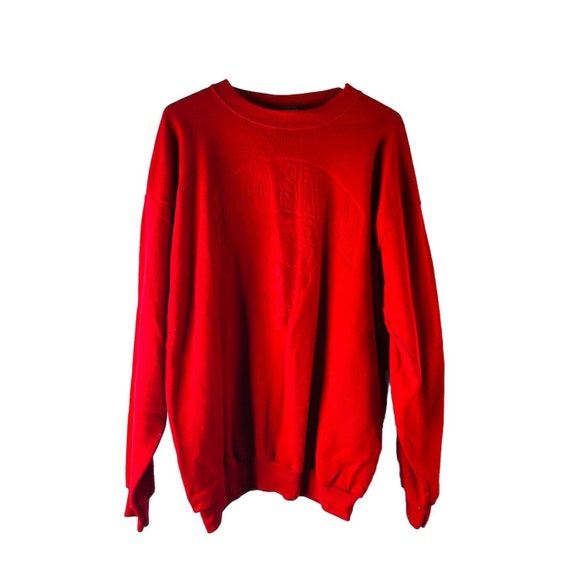 90s Mens 2XL Ohio State Buckeyes Embossed Faded C… - image 1