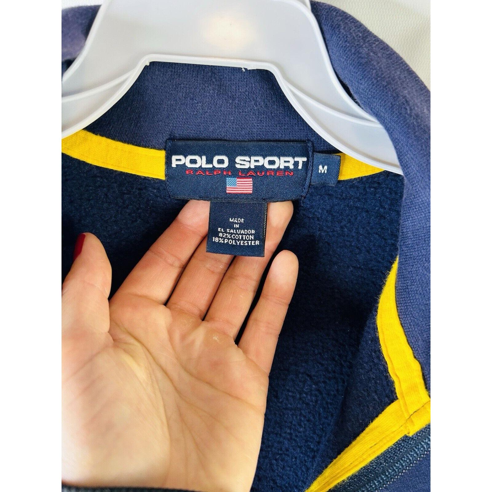 S*様 90’s POLO SPORT RALPH LAUTEN ラルフローレン 90s Polo Sport Ralph Lauren Large Usa Flag Spell Out Sweatshirt