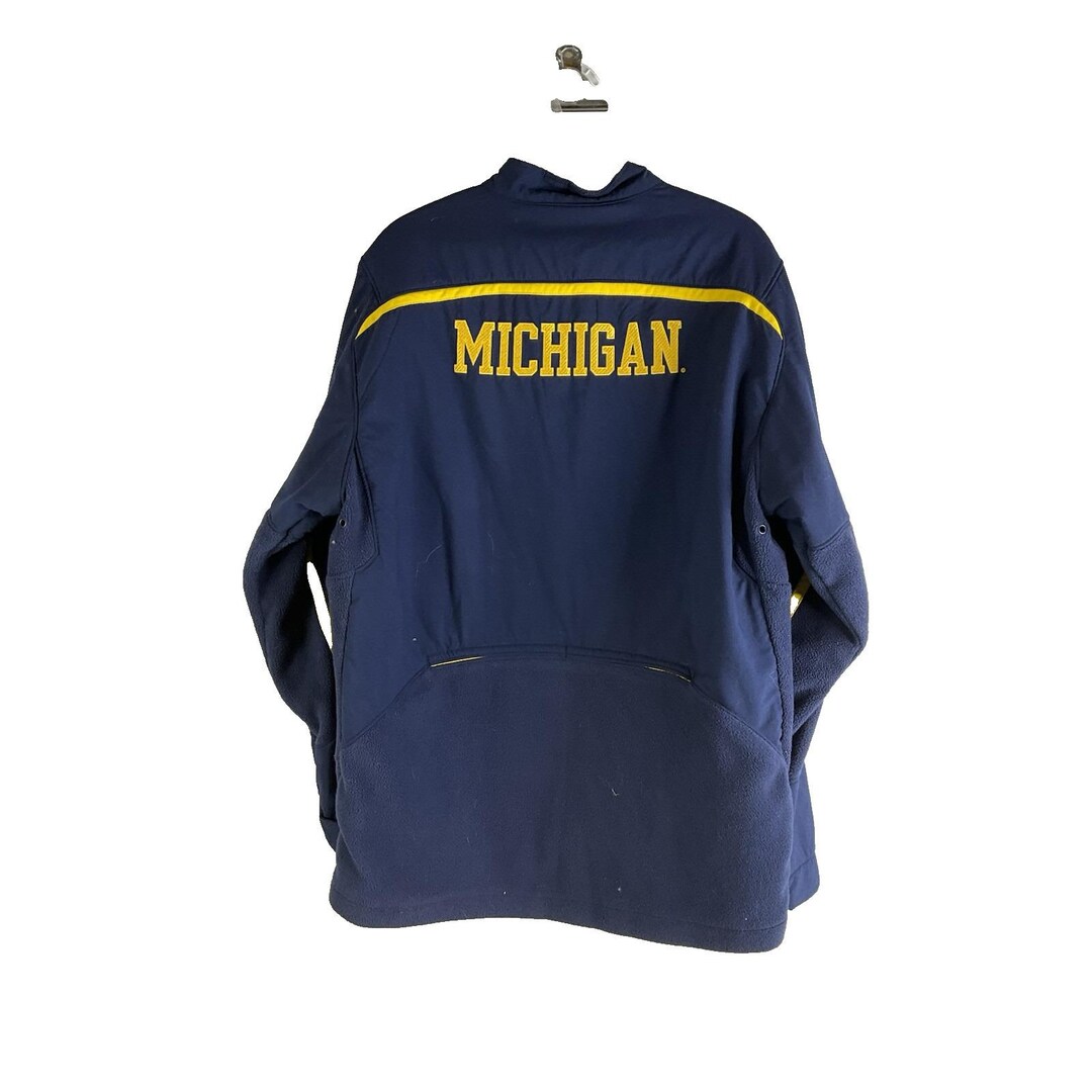 90s Nike Team Issued Mens Small University of Michigan Fleece