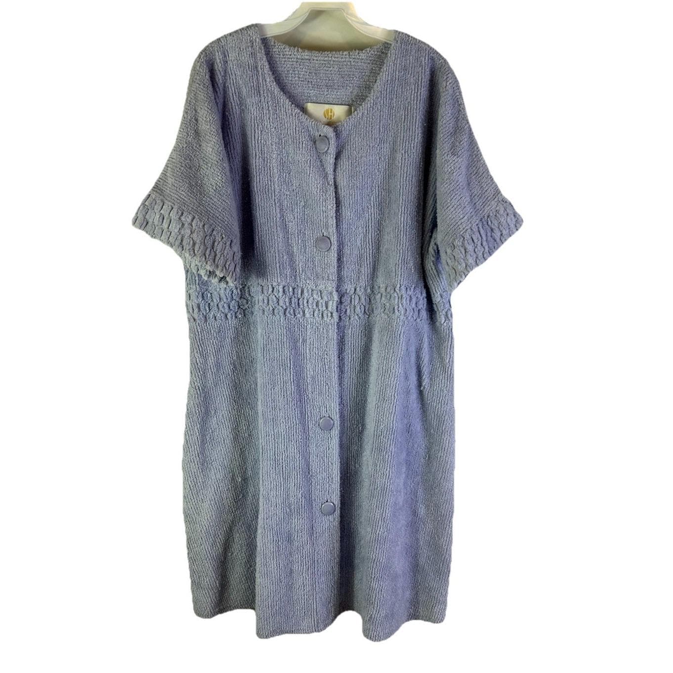 white christmas dresses Childrens Dressing Gown - Organic Cotton Fleece main image 1
