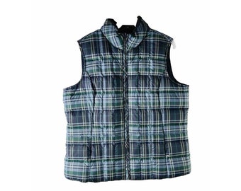 ジャケット・アウター 1990's~ Eddie Bauer Down Vest Vintage 1990s Eddie Bauer Goose Down Vest Mens Size Medium Beige