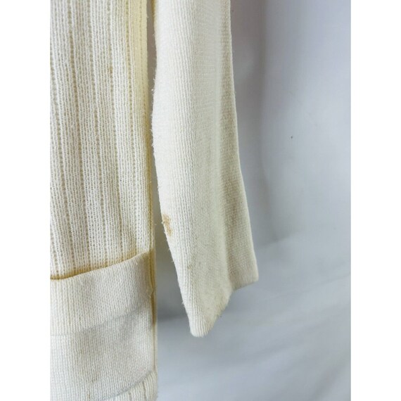 70s Womens Large Double Breasted Knit Blazer Card… - image 6