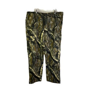 Vintage 90s Camo Pants Mens 3XL Tall Cabelas Gore-Tex
