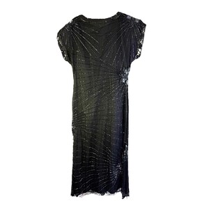 Beaded Silk Dress - Etsy