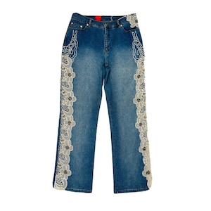 Vintage Jeanjer High Waisted Mom 90s Y2K Faded Jean Denim