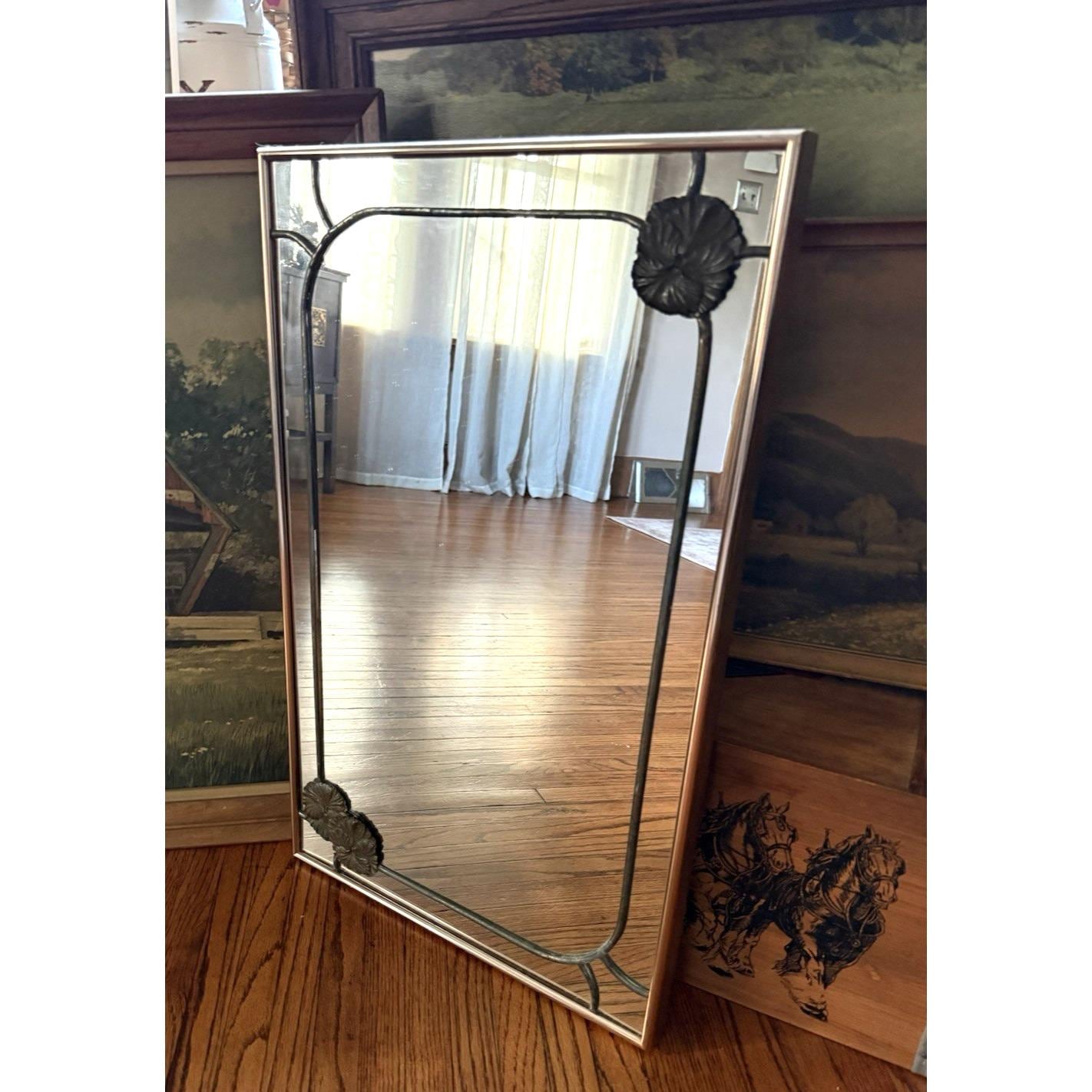 Vintage Post Modern Mirror - Etsy