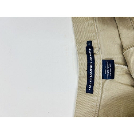 90s Ralph Lauren Womens 15 Cotton Chino Poncy Sti… - image 3