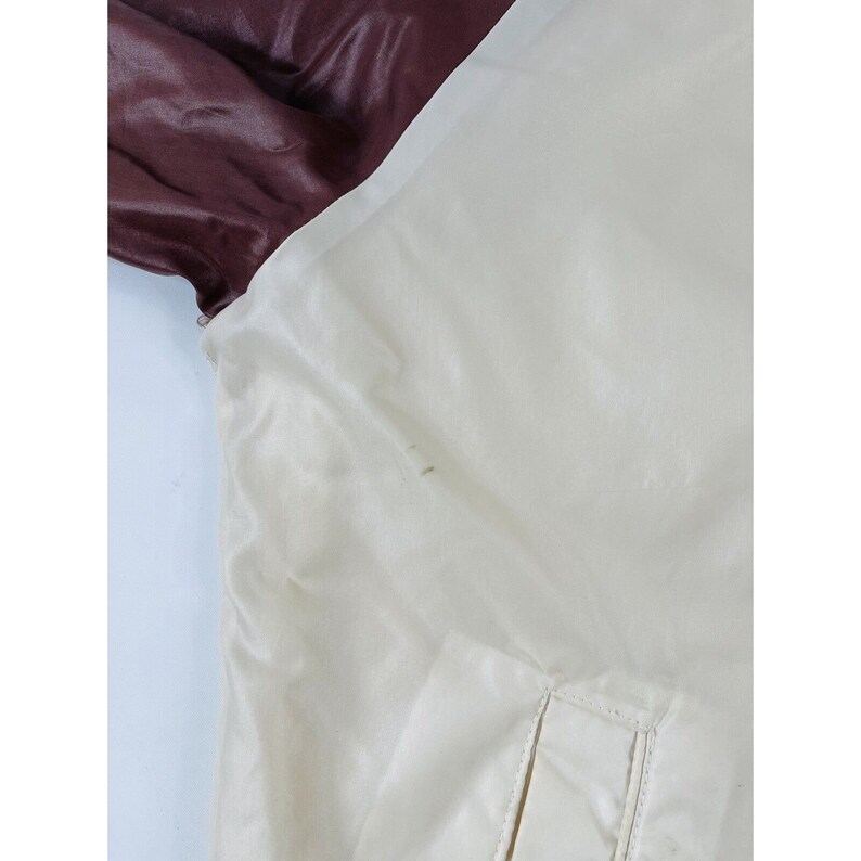70s Gap Mens Medium Nylon Color Block Windbreaker Bomber Jacket ...