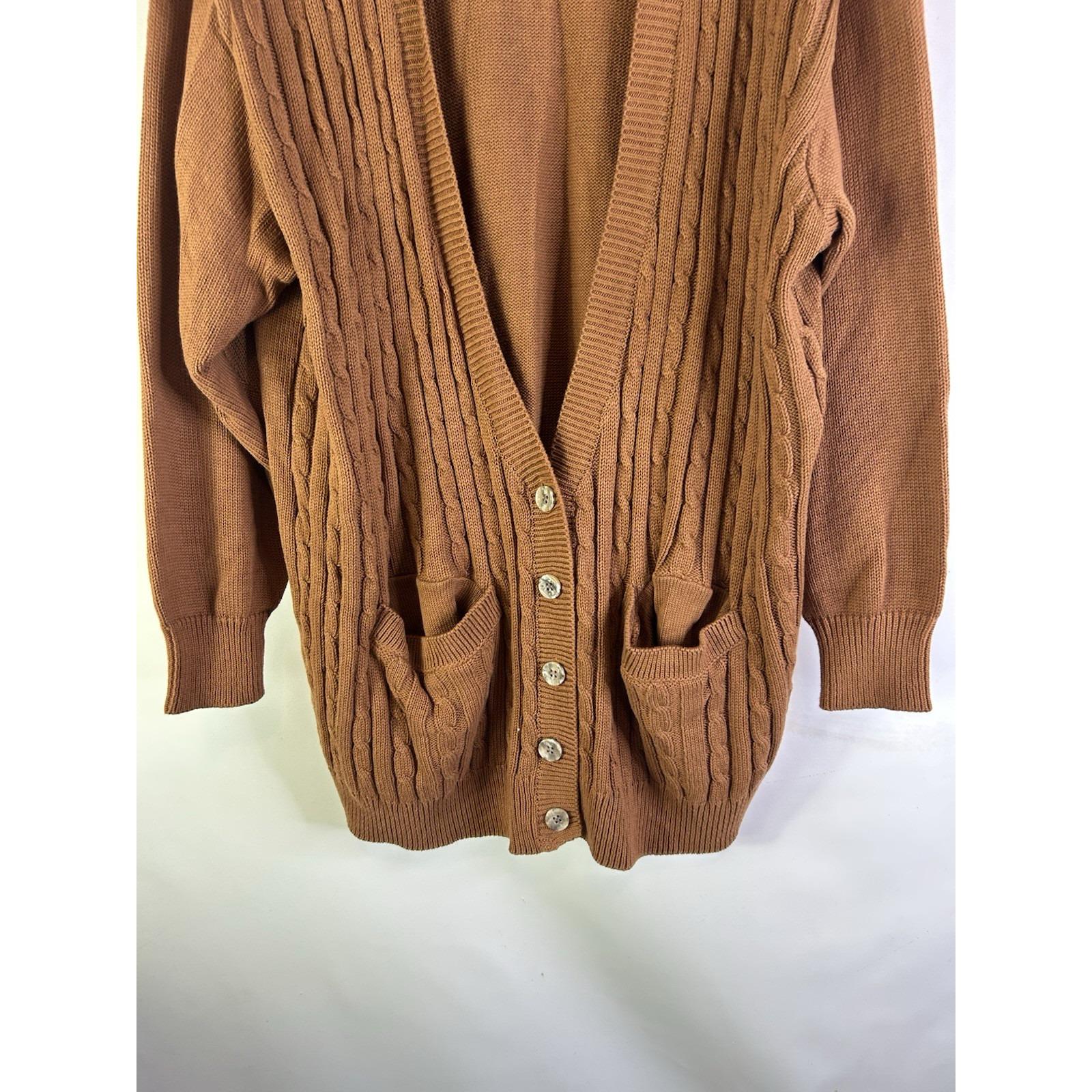 トップス 80s 90s ITALY cotton cable cardigan EURO 90s Cable Knit Cardigan | ThriftTale