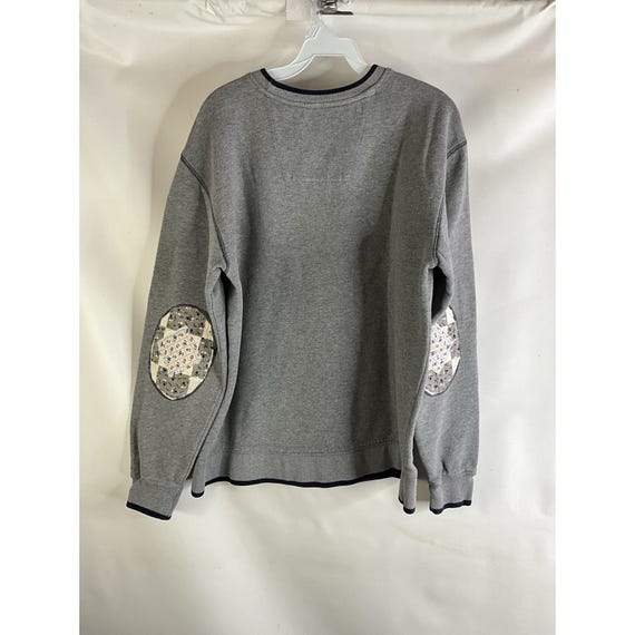 90s Womens Large Handmade Patchwork Elbow Pad Swe… - image 7