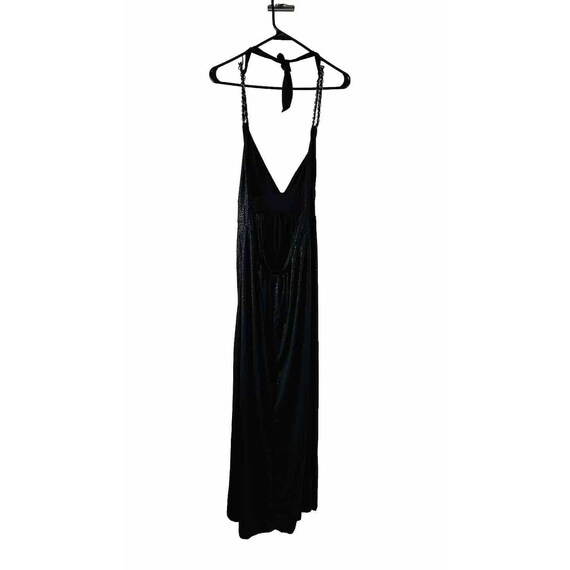 Y2K COOGI Womens XL Slinky Black Spell Out Chain Halter Maxi Dress Hip Hop,  Vintage Coogi Dress, Y2K Hip Hop Dress, Womens Maxi Dress - Etsy