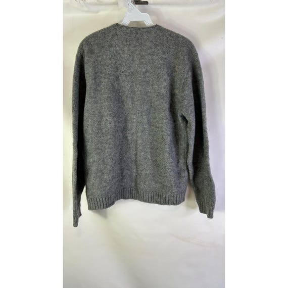 60s Rockabilly Grunge Cardigan Sweater Mens Large Wool Blend