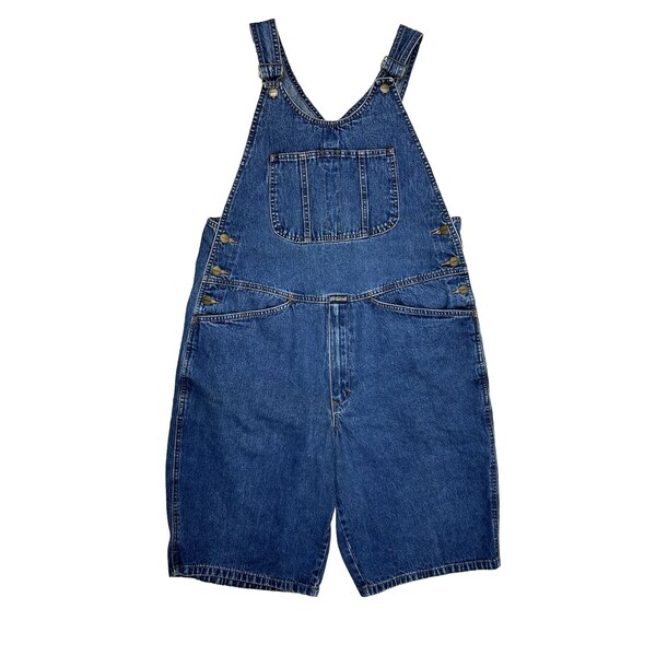 90s Marithe Francois Girbaud Baggy Denim Jean Short Bib Overalls Shortalls, Marithe Francois Girbaud Bib Overalls, Mens Bib Overalls