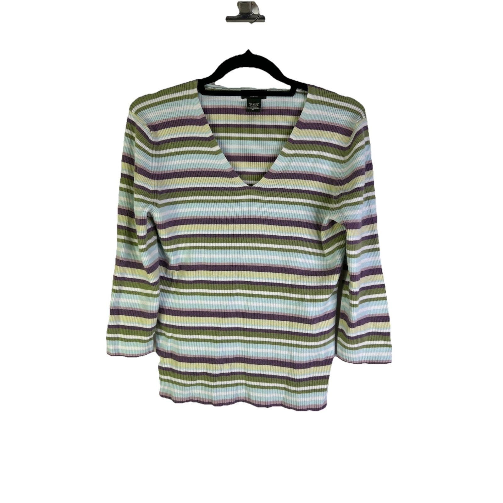 90s Striped Thermal - Etsy
