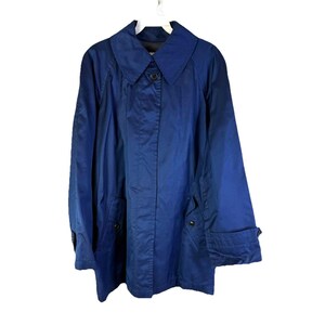 Giacca antipioggia a vento morbida Ralph Lauren anni '90 con colletto ad anello, taglia media, giacca da donna Ralph Lauren, giacca a vento vintage Ralph Lauren