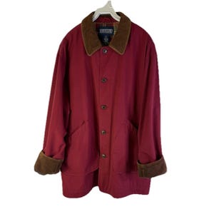 90s Lands End Jacket - Etsy