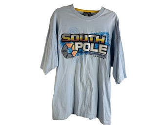 Vintage 90s 00s SOUTH POLE Shirt Southpole, Y2k Shirt Men