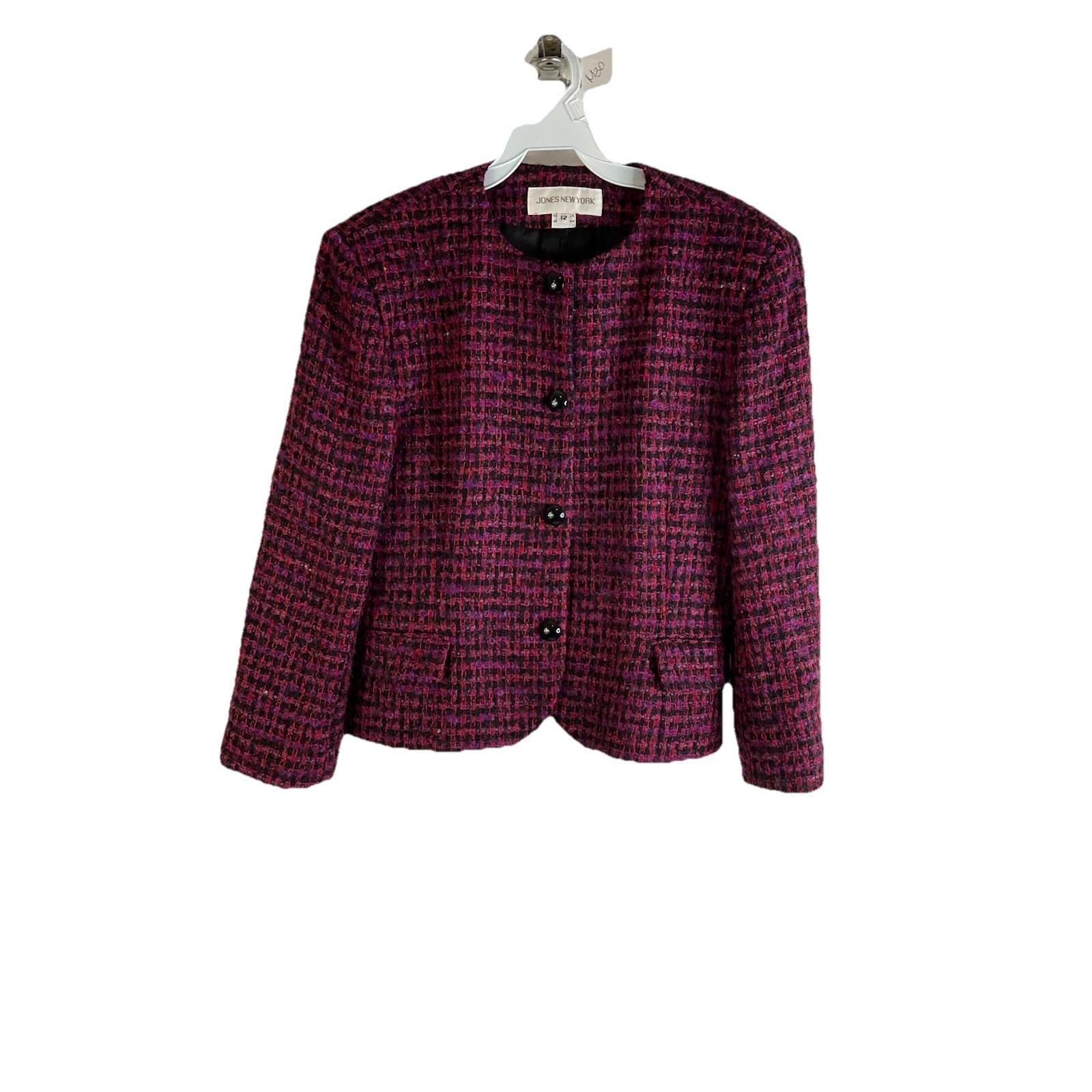 【INEGI】24fw Ring Wool Tweed Jacket 318139-40904-SACAI-TWEED-WOOL-