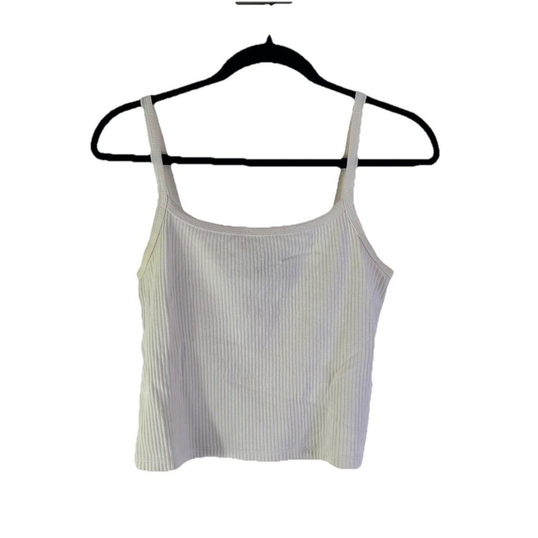 Y2K Abercrombie & Fitch Ribbed Spaghetti Cami Tank Shirt Womens