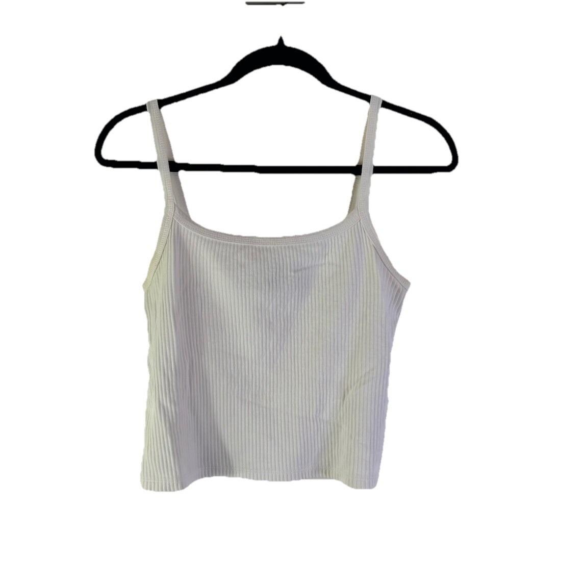 Y2K Abercrombie & Fitch Ribbed Spaghetti Cami Tank Shirt Womens