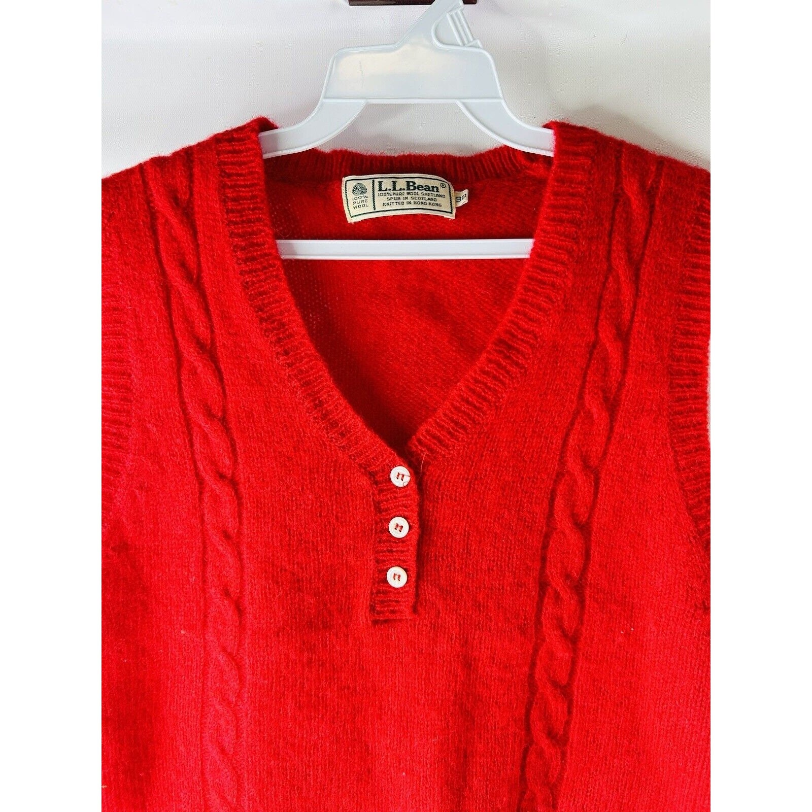 80s L.L. Bean Womens Medium Shetland Wool Cable Knit Sweater Vest Red, L.L. Bean Womens Sweater, Vintage Shetland Wool Sweater - Etsy UK 80s L.L. Bean Womens Medium Shetland Wool Cable Knit Sweater Vest Red, L.L. Bean Womens Sweater, Vintage Shetland Wool Sweater - Etsy UK