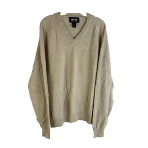トップス 90s y's for men silk cashmere jumper 90s Streetwear Mens Medium Distressed Silk Cashmere Cable