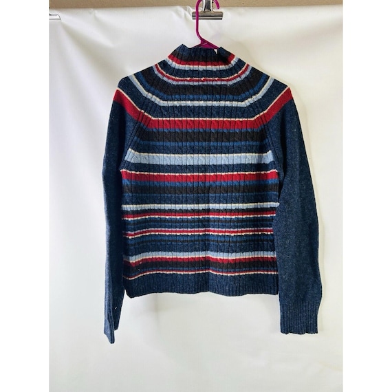 90s Pendleton Womens Small Lambswool Cable Knit C… - image 5