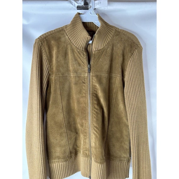 90s Eddie Bauer Seattle Suede Womens Small Leathe… - image 6
