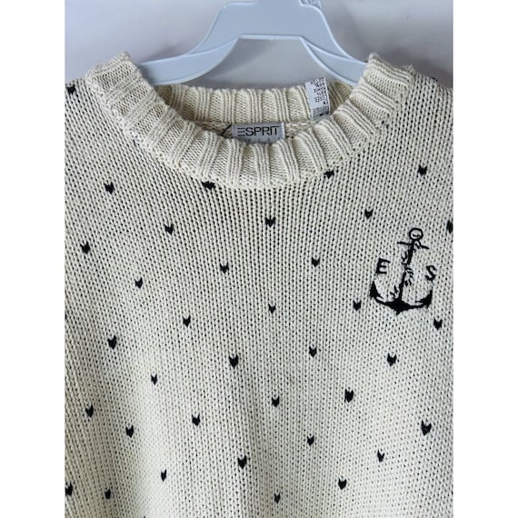 Y2K Womens Small Sailor Anchor Stitched Cropped S… - image 3