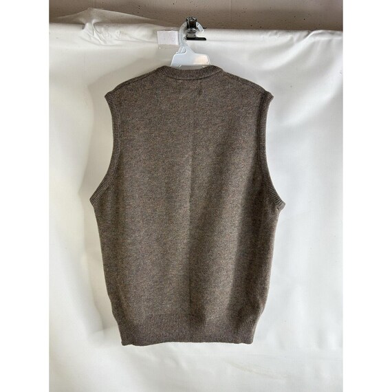 90s Pendleton Virgin Wool Blank Knit Sweater Vest… - image 6