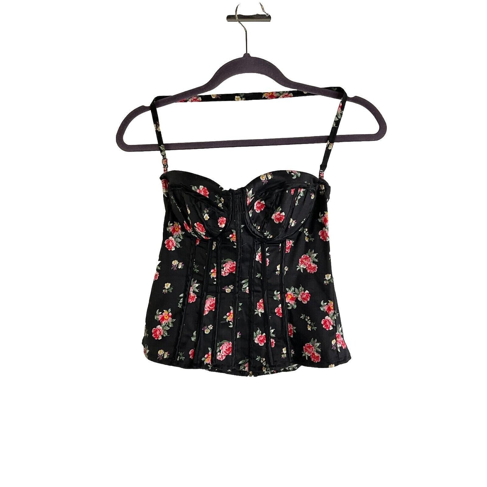 bebe bustier top