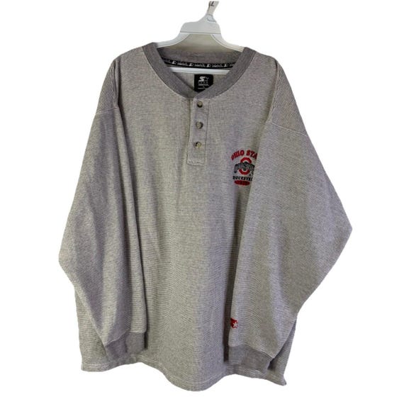 90s Starter Ohio State Buckeyes Stitched Crewneck Sweatshirt Mens XL, Vintage Ohio State Buckeyes Sweatshirt, Starter Ohio State Sweatshirt