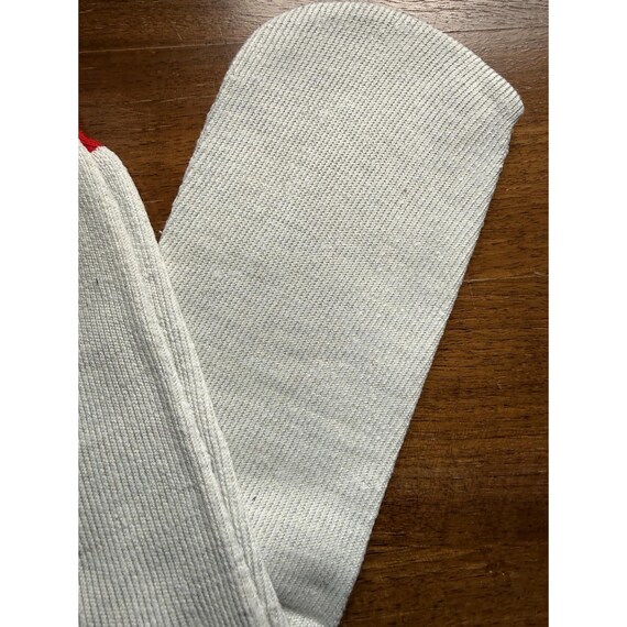 Deadstock Vintage 80s Thermal Boot Tube Socks USA Mens 10-13, Vintage Tube Socks, Mens Thermal Socks, Heavyweight Socks View 3