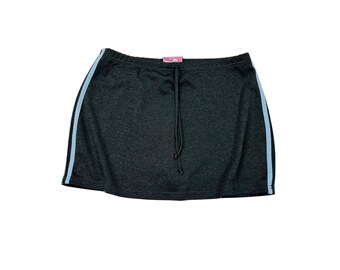 Y2k mujer XL tirar de cordón atlético falda corta EE.UU., Y2K mini falda para mujer, falda atlética vintage, falda pantalón de golf