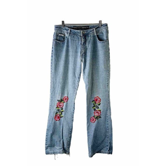 パンツ \"Glitter Swag Baggy Denim\" Y2K archive Glitter Swag Baggy Denim