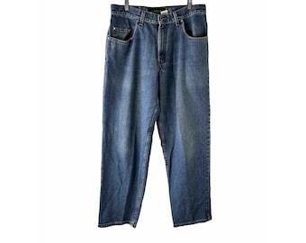 Vintage Levis Silver Tab Baggy Jeans Men 38x33 Light Blue