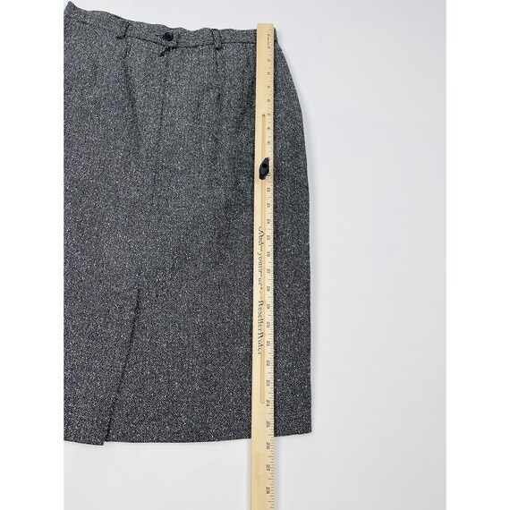 NOS 90s Pendleton Womens 8 Wool Tweed Knee Length… - image 4