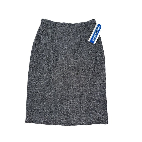 NOS 90s Pendleton Womens 8 Wool Tweed Knee Length… - image 1