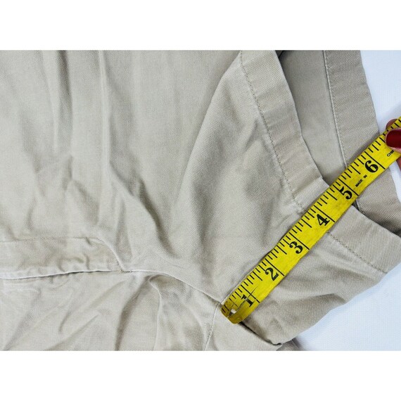 90s Ralph Lauren Womens 15 Cotton Chino Poncy Sti… - image 4