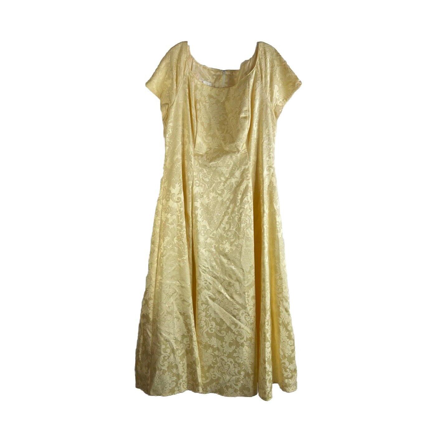 Yellow Jessica Mcclintock Dress - Etsy
