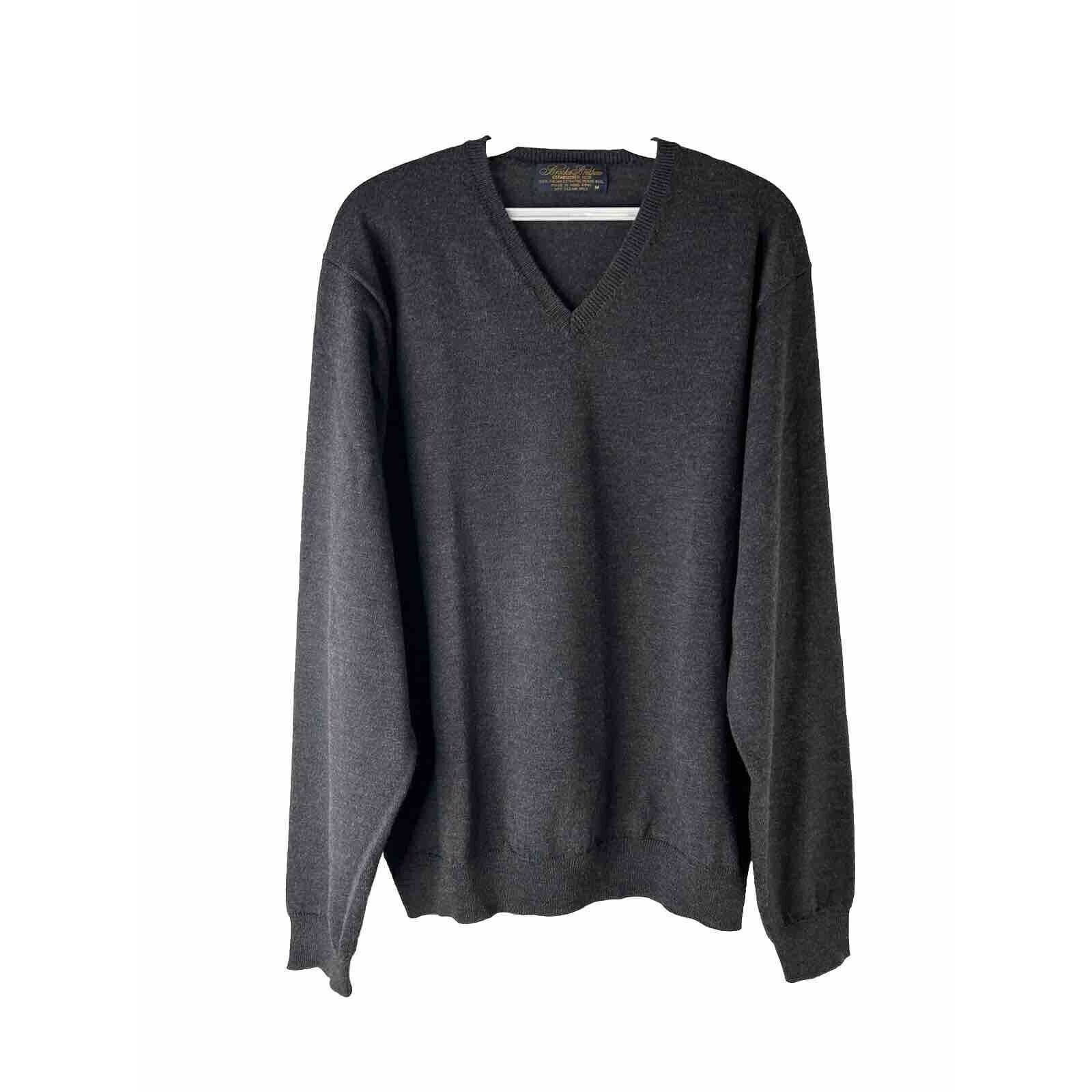 80s Brooks Brothers Medium Italian Extrafine Merino Wool