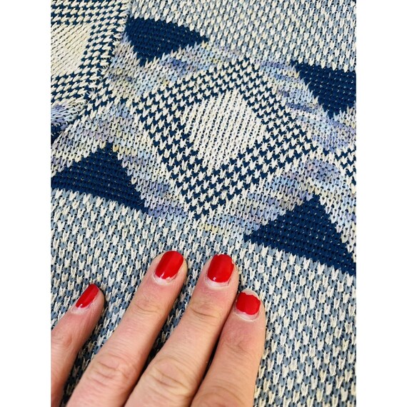 1970s Womens 8 Diamond Argyle Knit Twinset Cardig… - image 5