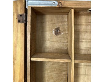 80s Wood Woode Budweiser Casette Tape Box Display Holder Man Cave