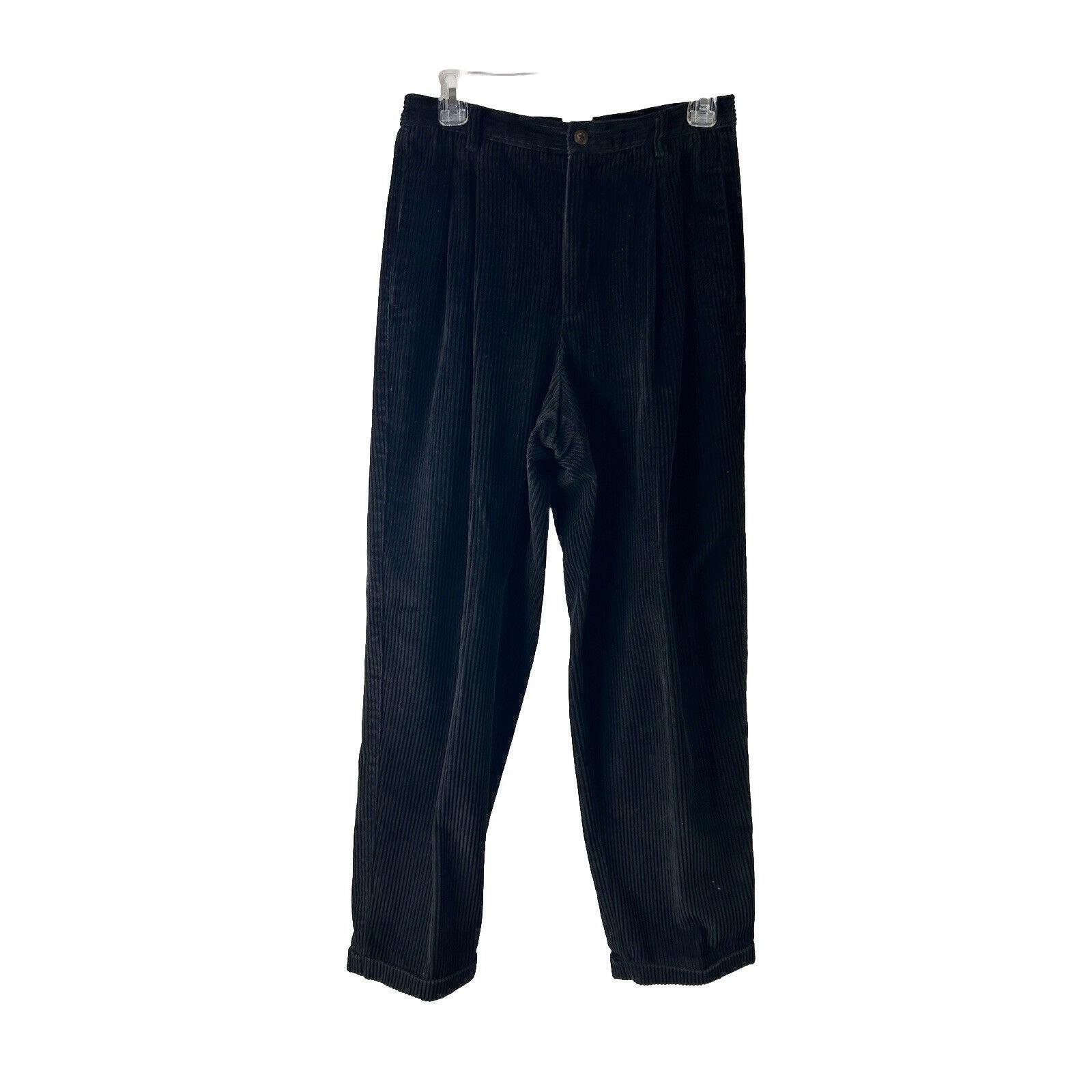 Jean Femme Eddie Bauer Taille 8 - Coupe Boyfriend Velours Côtelé - Marron