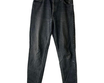 70s Vintage Levis Action Slacks Mens 34x33 Light Gray Polyester