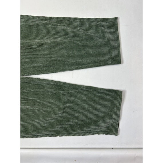 90s Womens 14 Wide Whale Corduroy Pleated Faded C… - image 5