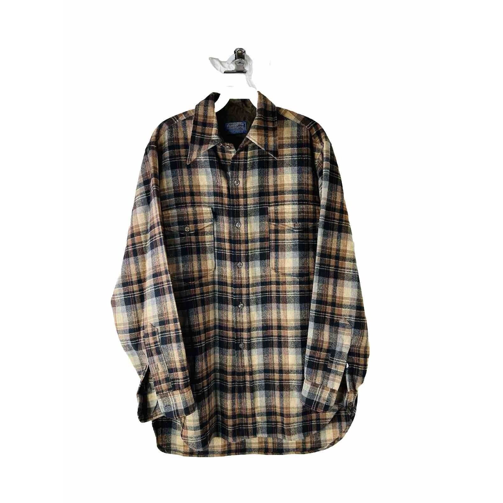 70s Pendleton Mens 16 Virgin Wool Plaid Pocket Board Button Shirt Brown USA, Pendleton Mens Button Shirt, Vintage Wool Flannel Button Shirt - Etsy UK 70s Pendleton Mens 16 Virgin Wool Plaid Pocket Board Button Shirt Brown USA, Pendleton Mens Button Shirt, Vintage Wool Flannel Button Shirt - Etsy UK